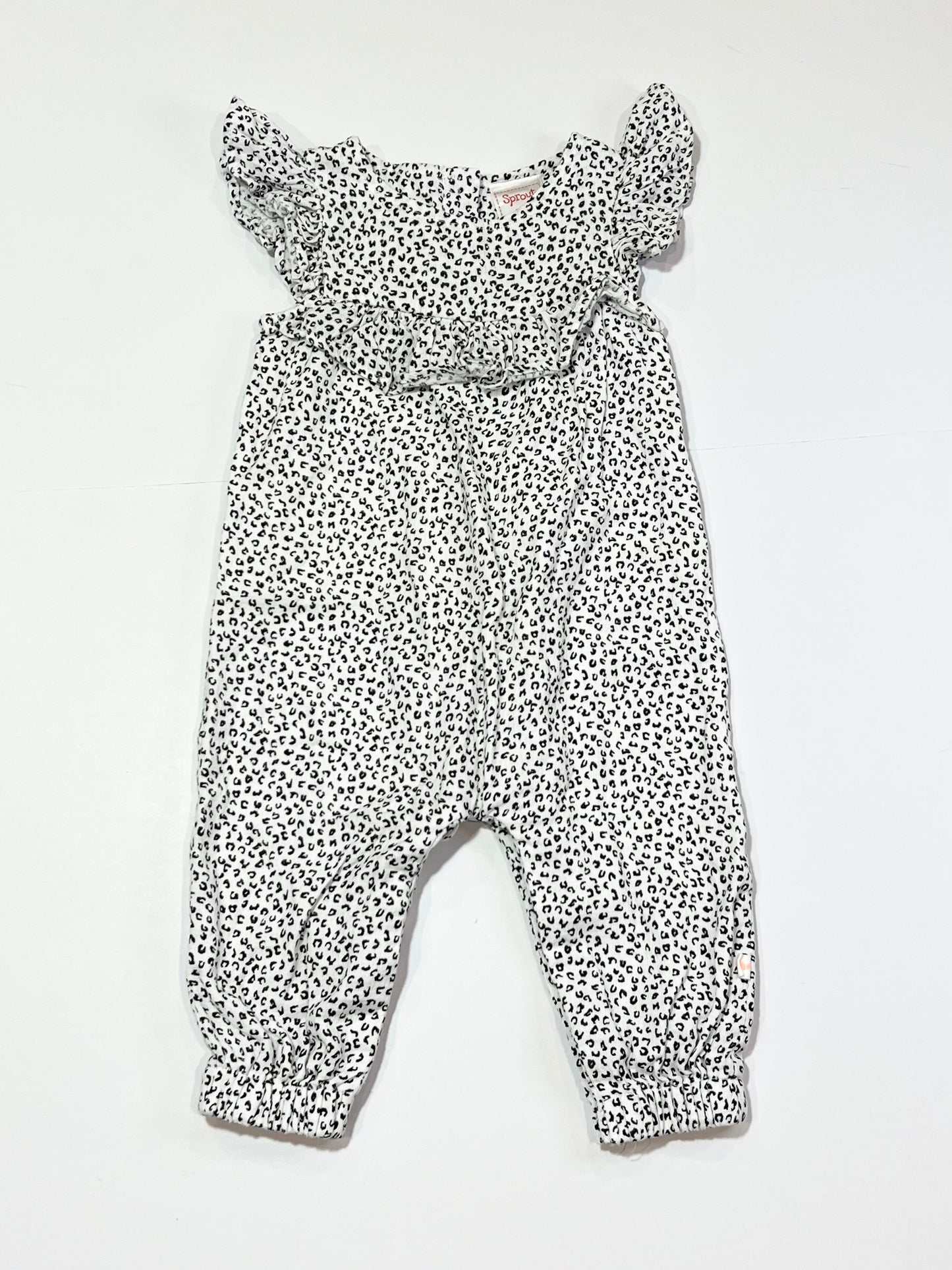 Animal print jumpsuit - Size 00