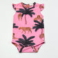 Pink cheetahs bodysuit - Size 00