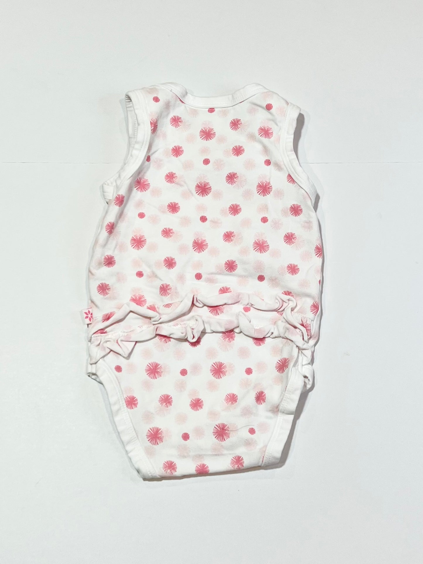 Pink pompom bodysuit - Size 00