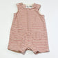Striped terry romper - Size 00