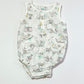 Woven character romper - Size 00
