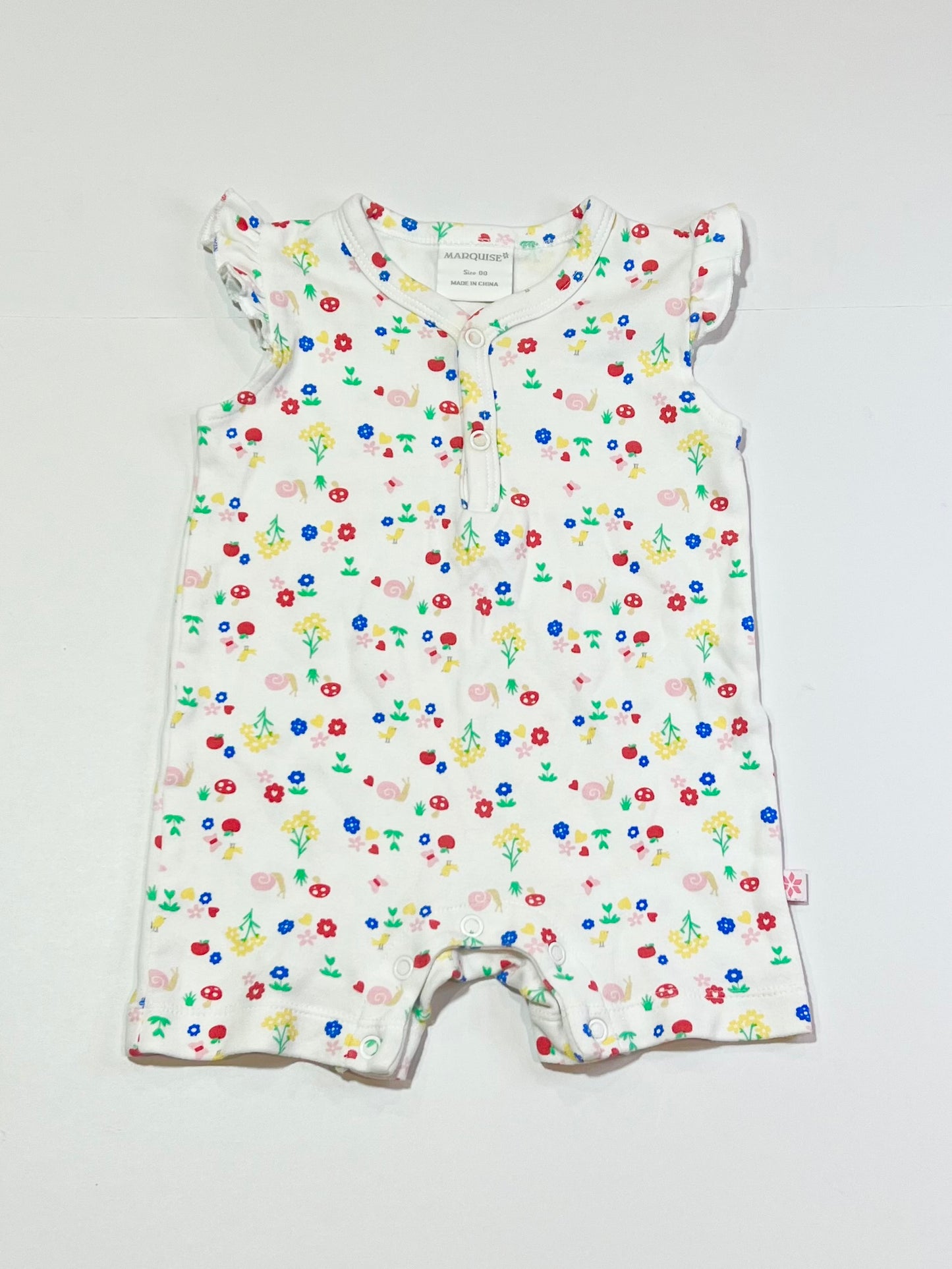 In the garden romper - Size 00