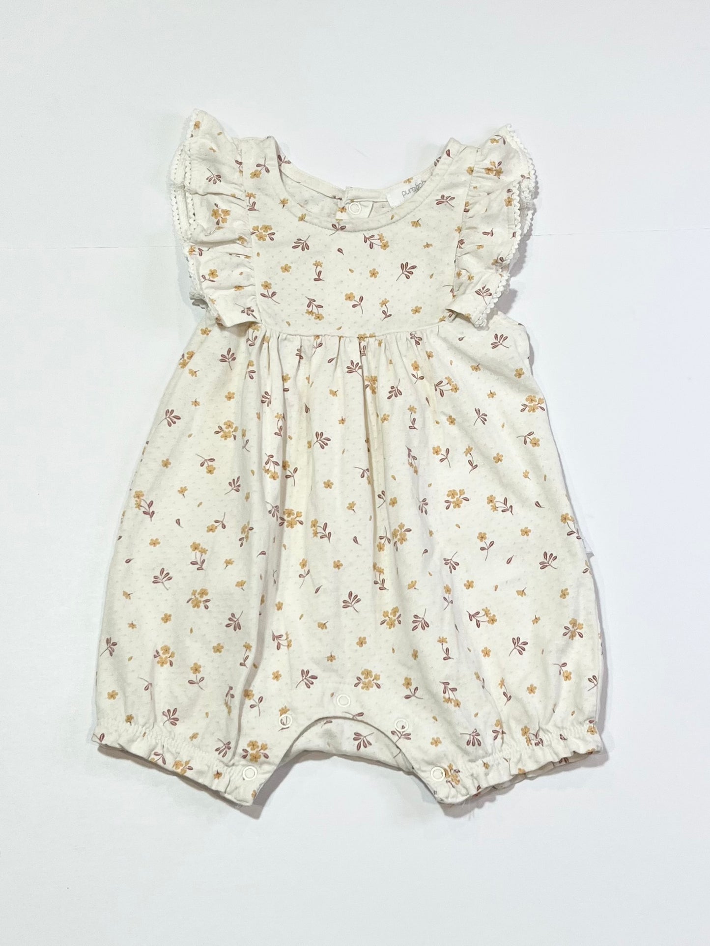 Floral romper - Size 00