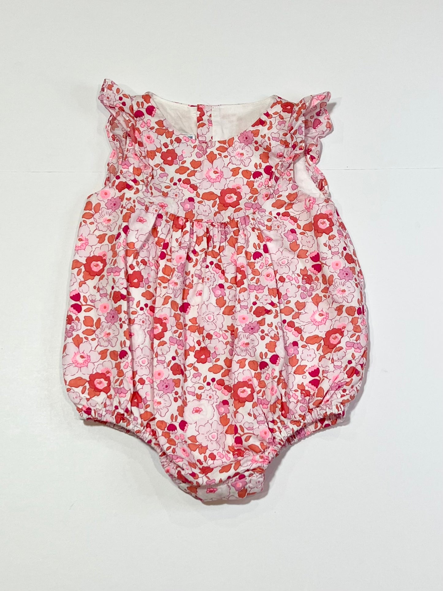 Floral cotton romper - Size 00