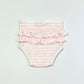 Striped ruffled nappy cover brand new - Size 000