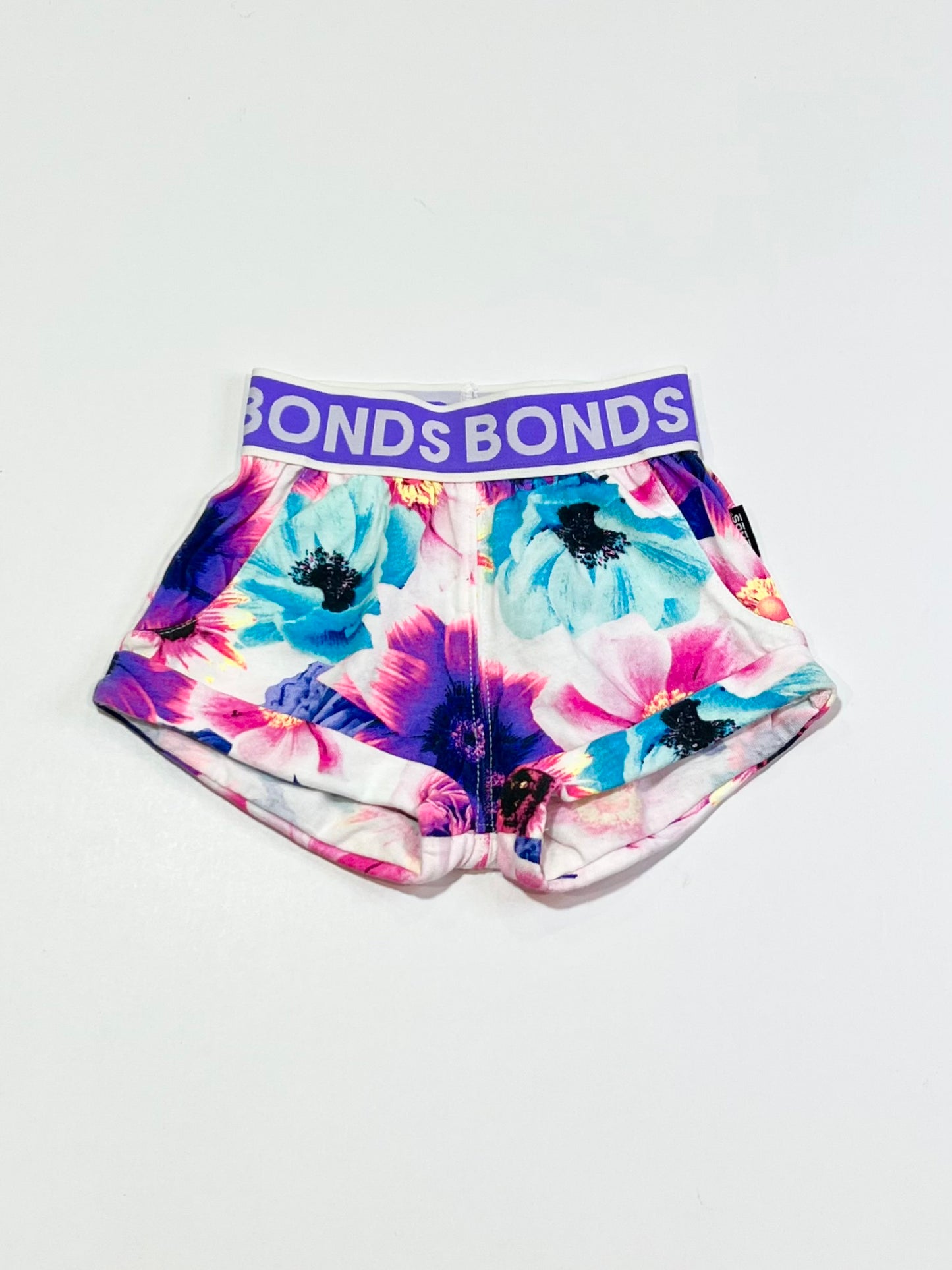 Floral jersey shorts - Size 000