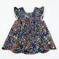 Navy floral dress - Size 000