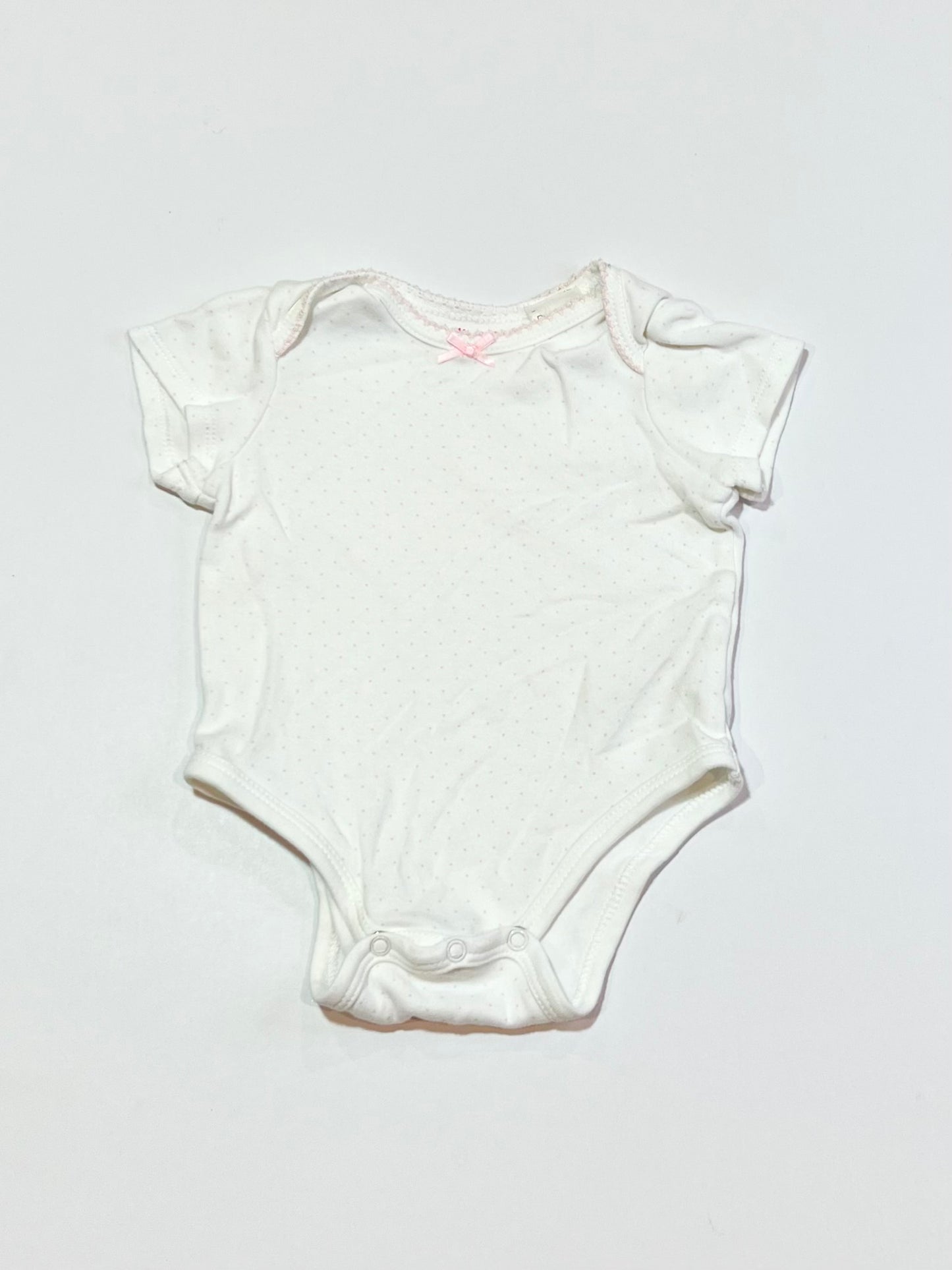 Pink spot bodysuit - Size 000