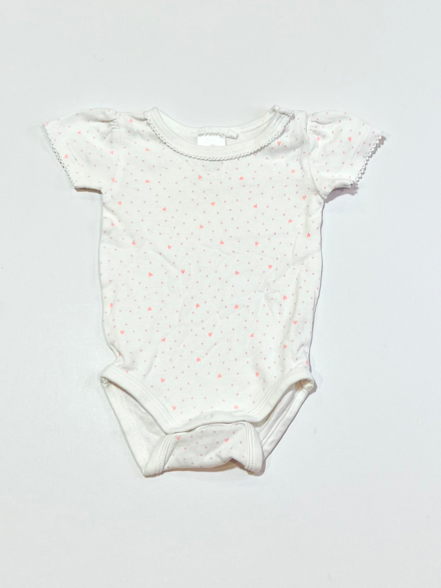 Spotty hearts bodysuit - Size 000