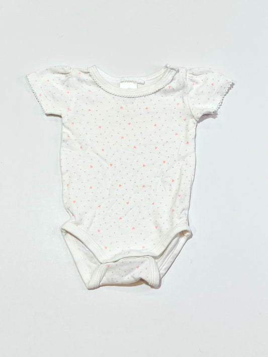 Spotty hearts bodysuit - Size 000