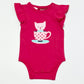 Glitter cat bodysuit - Size 000