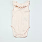 Pink ruffle bodysuit - Size 000