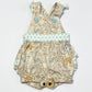 Floral bears romper - Size 000