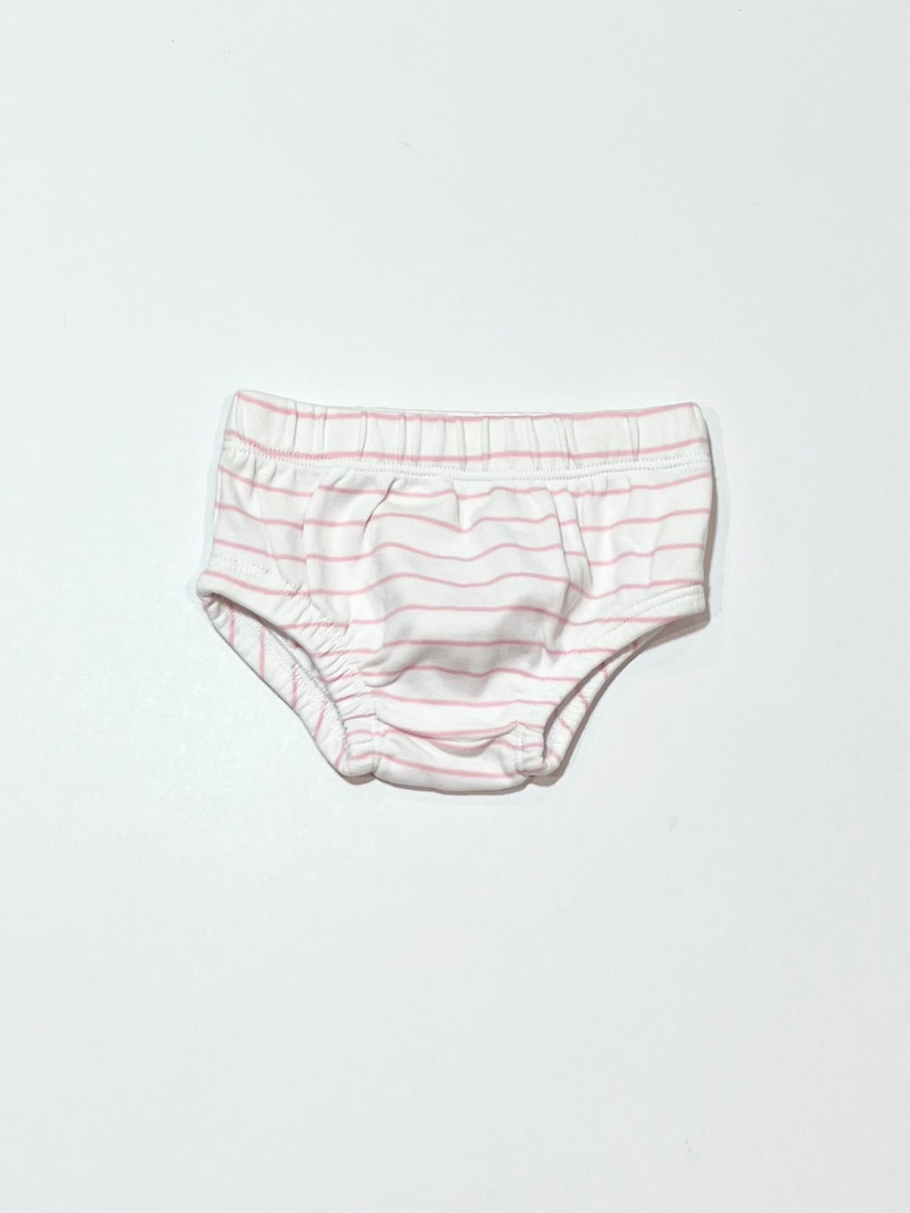 Striped nappy cover - Size 0000