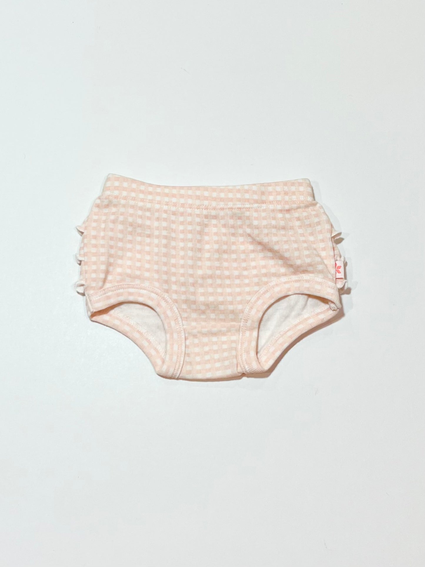 Ruffled nappy cover - Size 0000