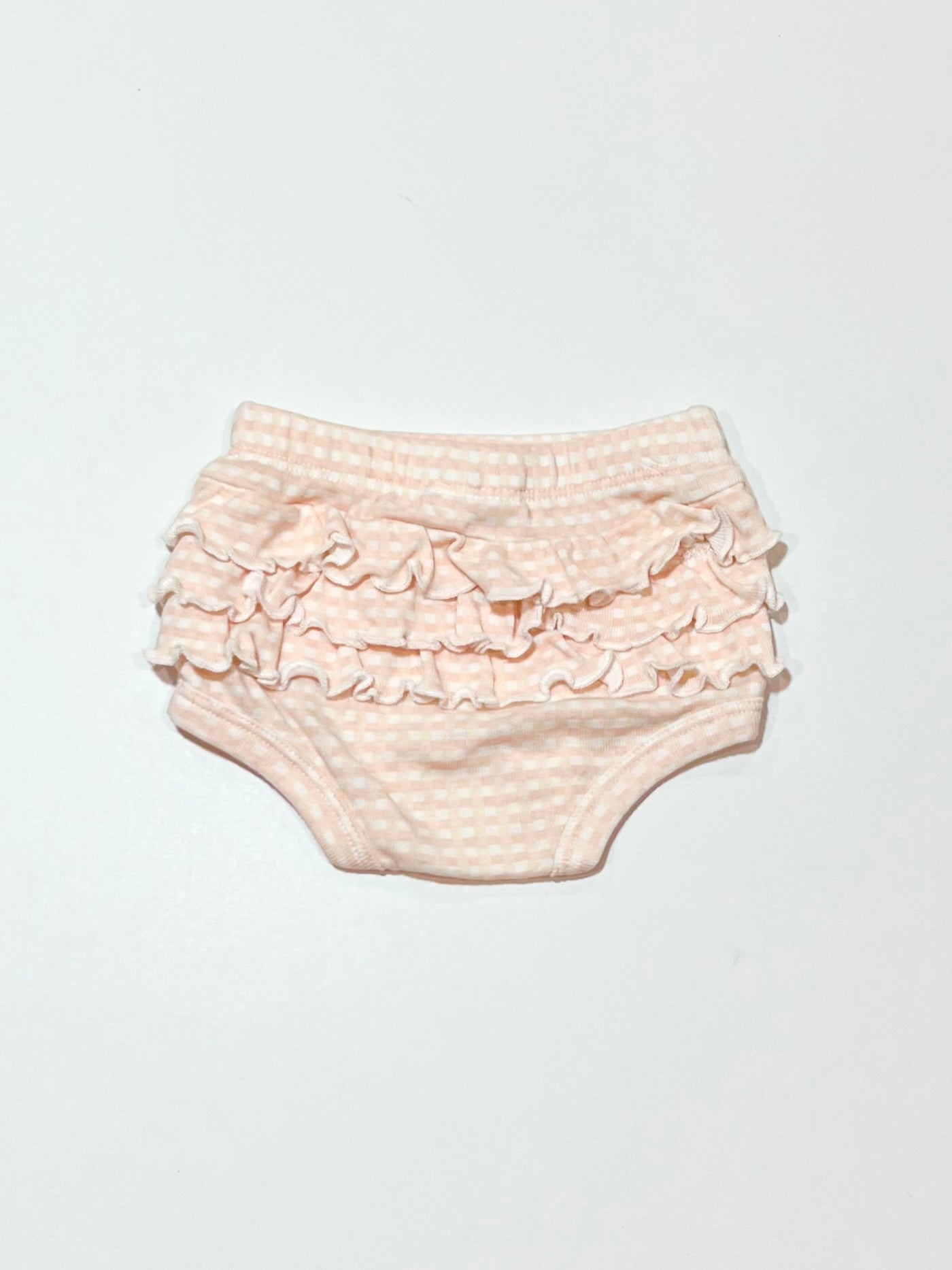 Ruffled nappy cover - Size 0000