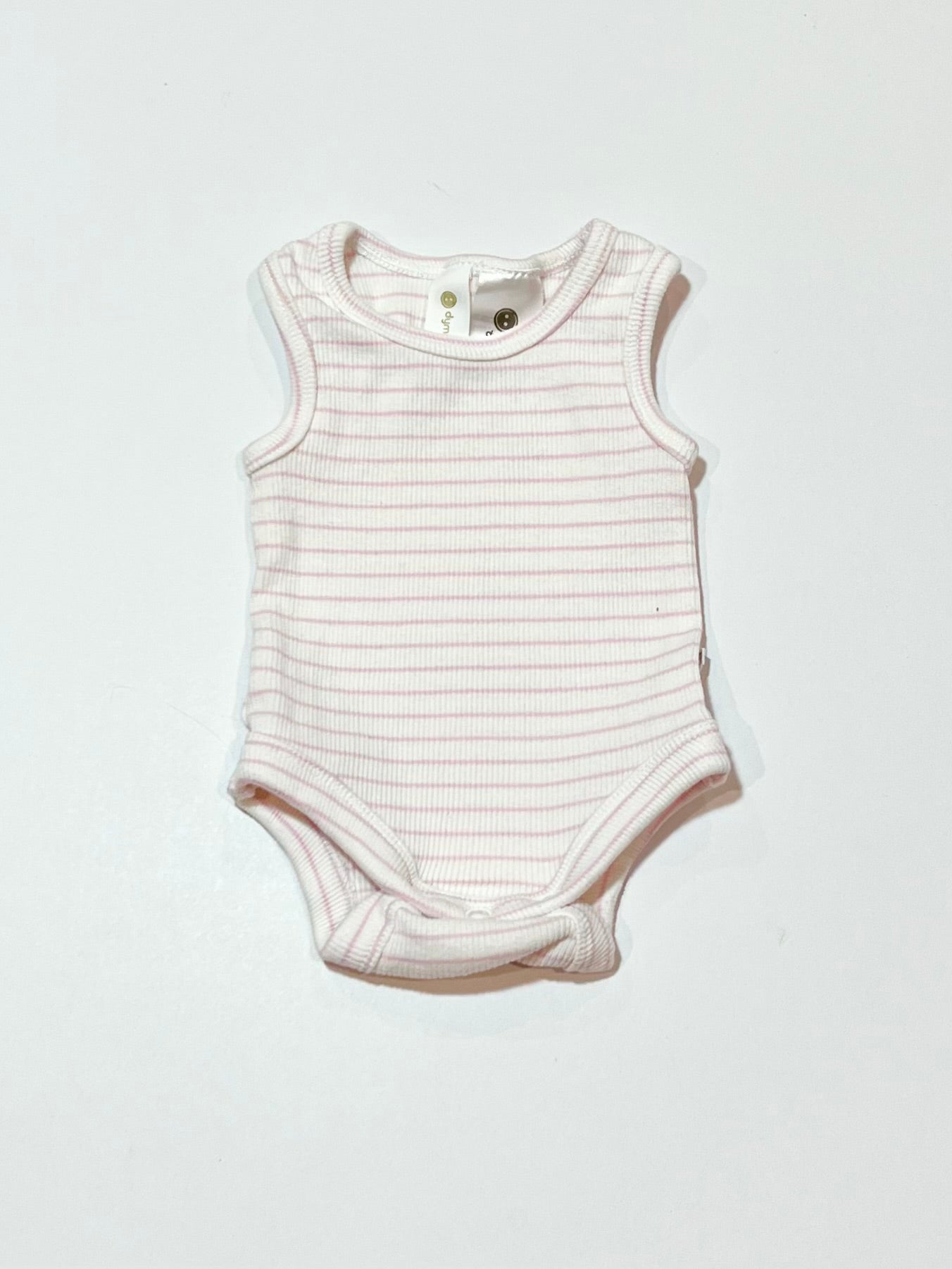Striped ribbed bodysuit - Size 0000