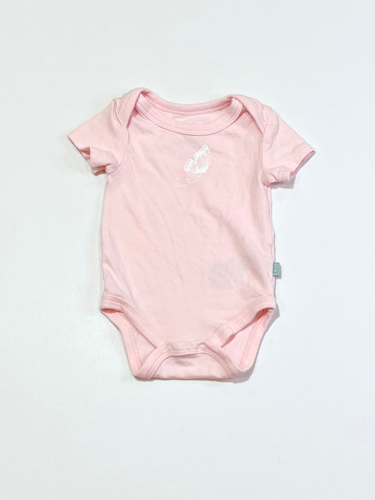 Pink butterfly bodysuit - Size 0000