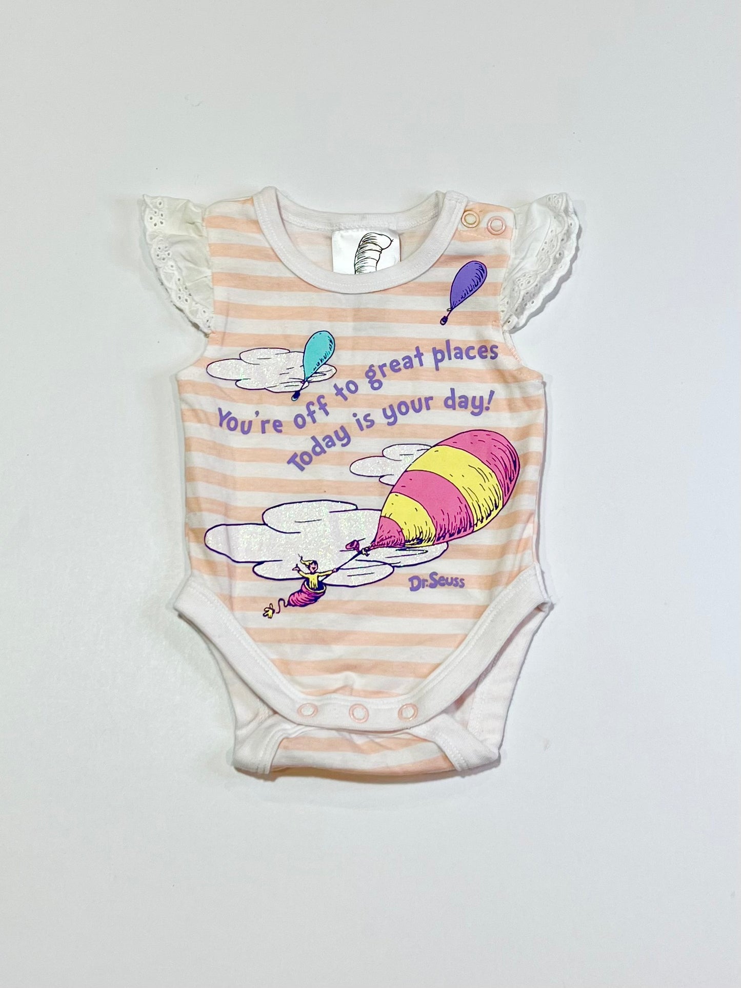 The Places You'll Go... bodysuit - Size 0000