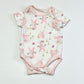 Pink bunny bodysuit - Size 0000