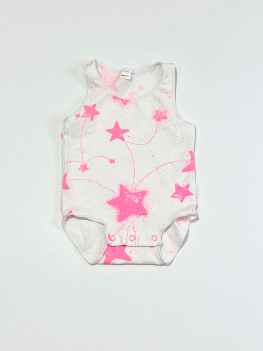 Pink stars bodysuit - Size 0000