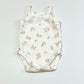 White floral bodysuit - Size 0000