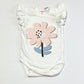 White flower bodysuit - Size 0000