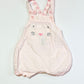 Pink bunny romper - Size 0000