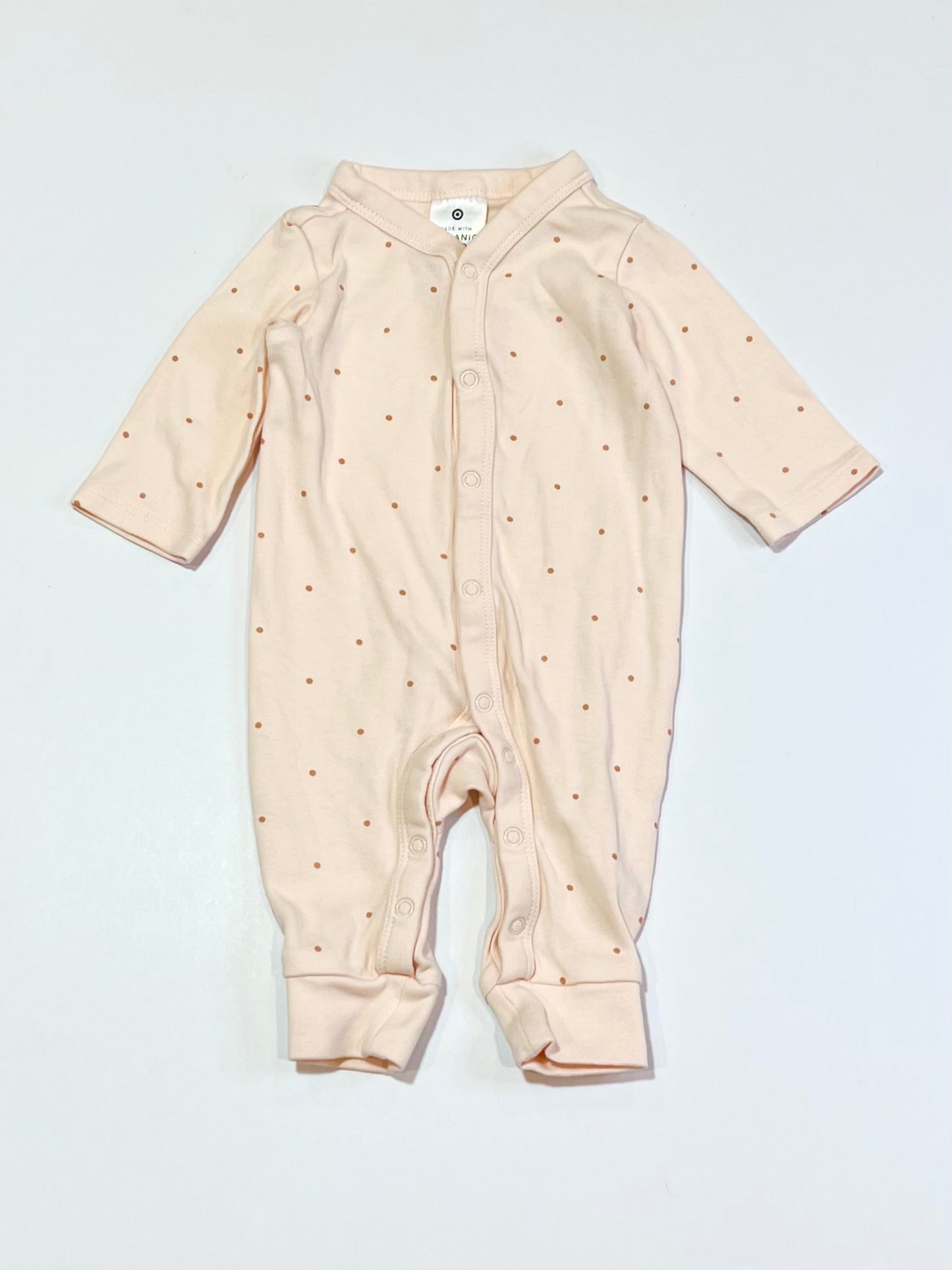 Pink spot onesie - Size 0000