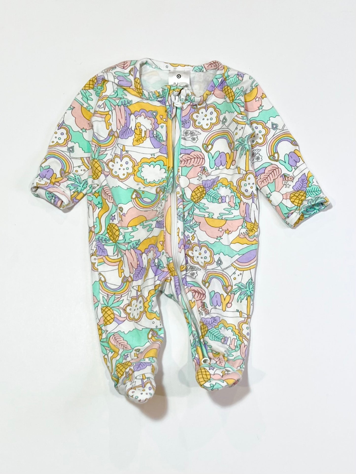 Funtastic zip onesie - Size 0000