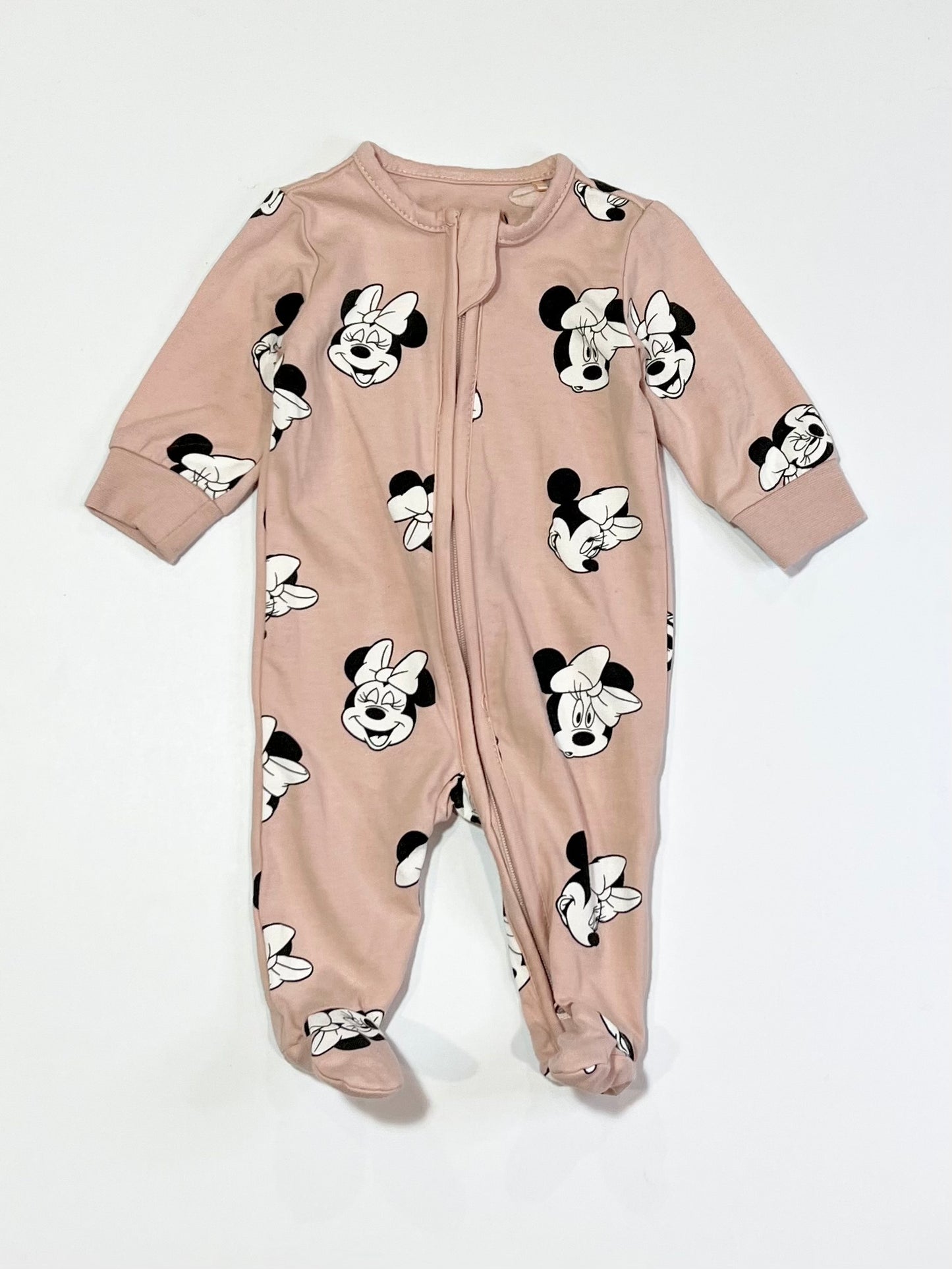 Minnie zip onesie - Size 0000