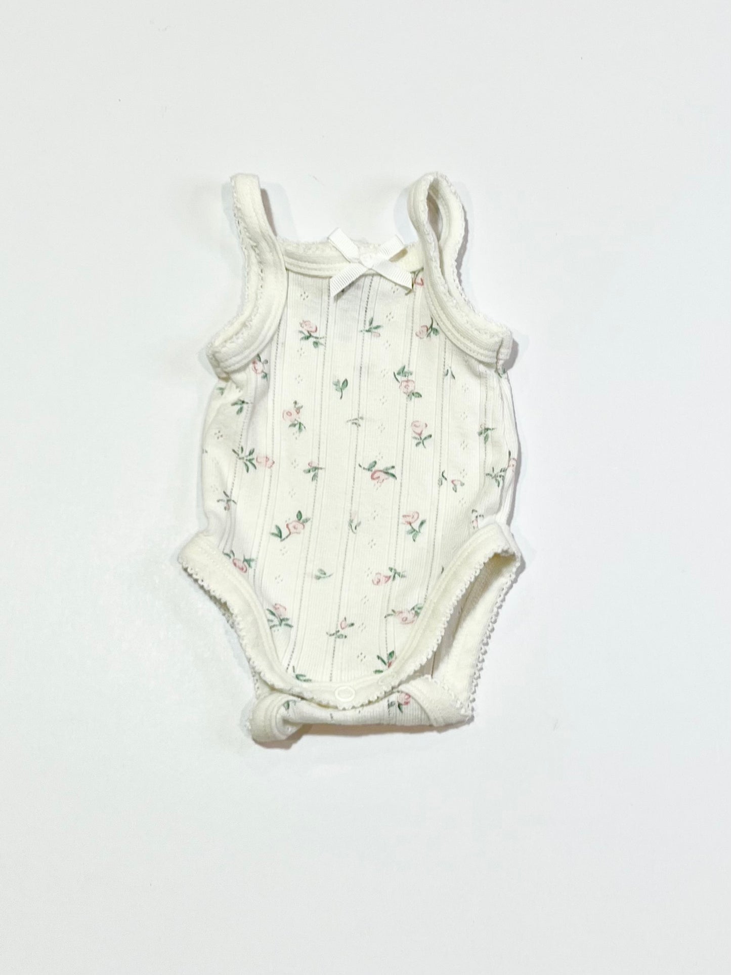White floral set - Size 00000