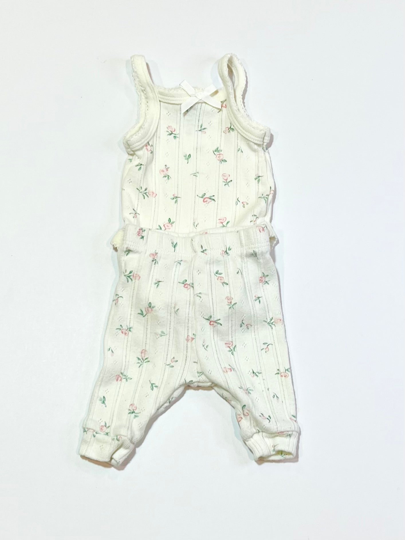 White floral set - Size 00000