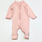 Pink zip onesie - Size 00000