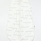 White jersey sleeping bag - Size 3-6 months