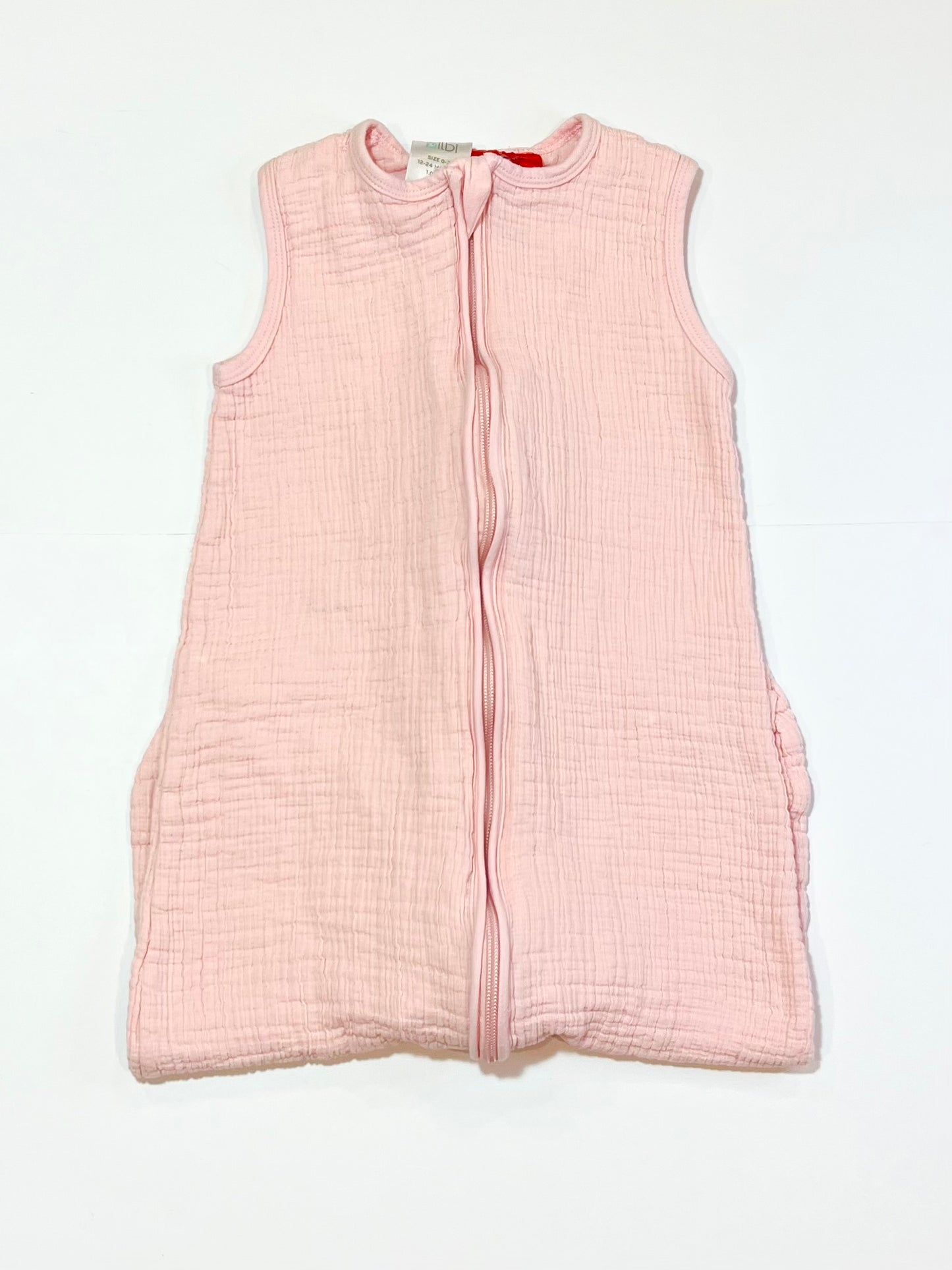 1.0 tog muslin sleeping bag - Size 12-24 months