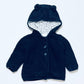 Navy knit jacket - Size 0