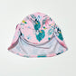 Pink floral swim hat - Size 0-3 months