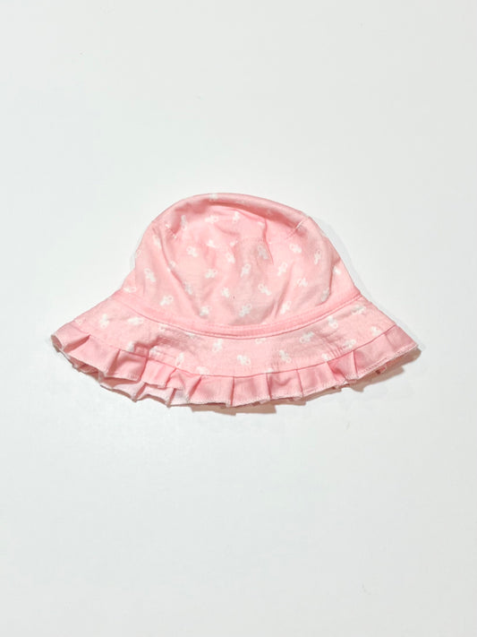 Pink dummy hat - Size 0-3 months