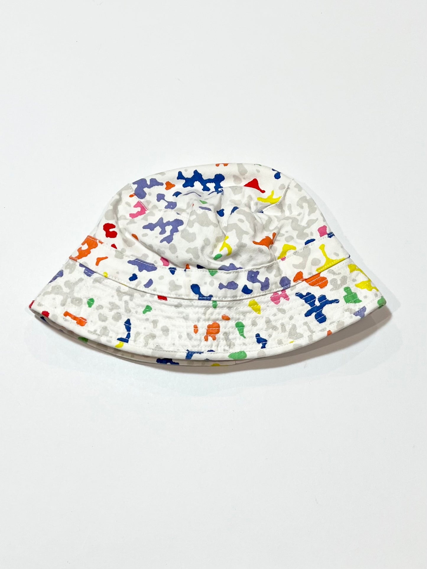 Paint splotch sun hat - Size 2-3 years