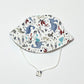 Dinosaurs sun hat - Size 1-2 years