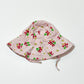 Strawberries sun hat - Size 0-6 months