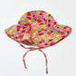 Pink birds sun hat - Size 1-2 years