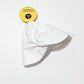 White jersey hat brand new - Size 0-3 months