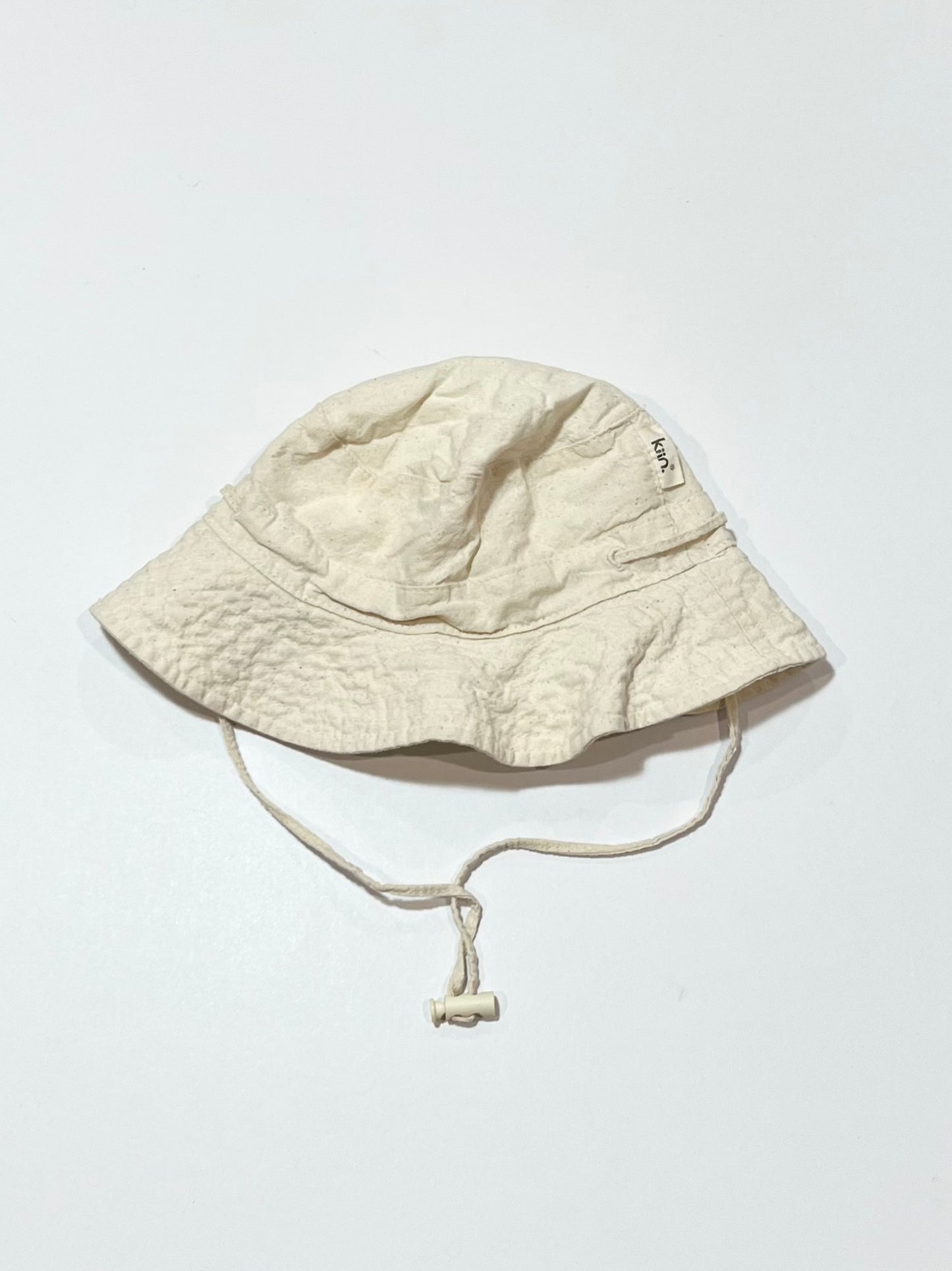 Oatmeal sun hat - Size 6-12 months