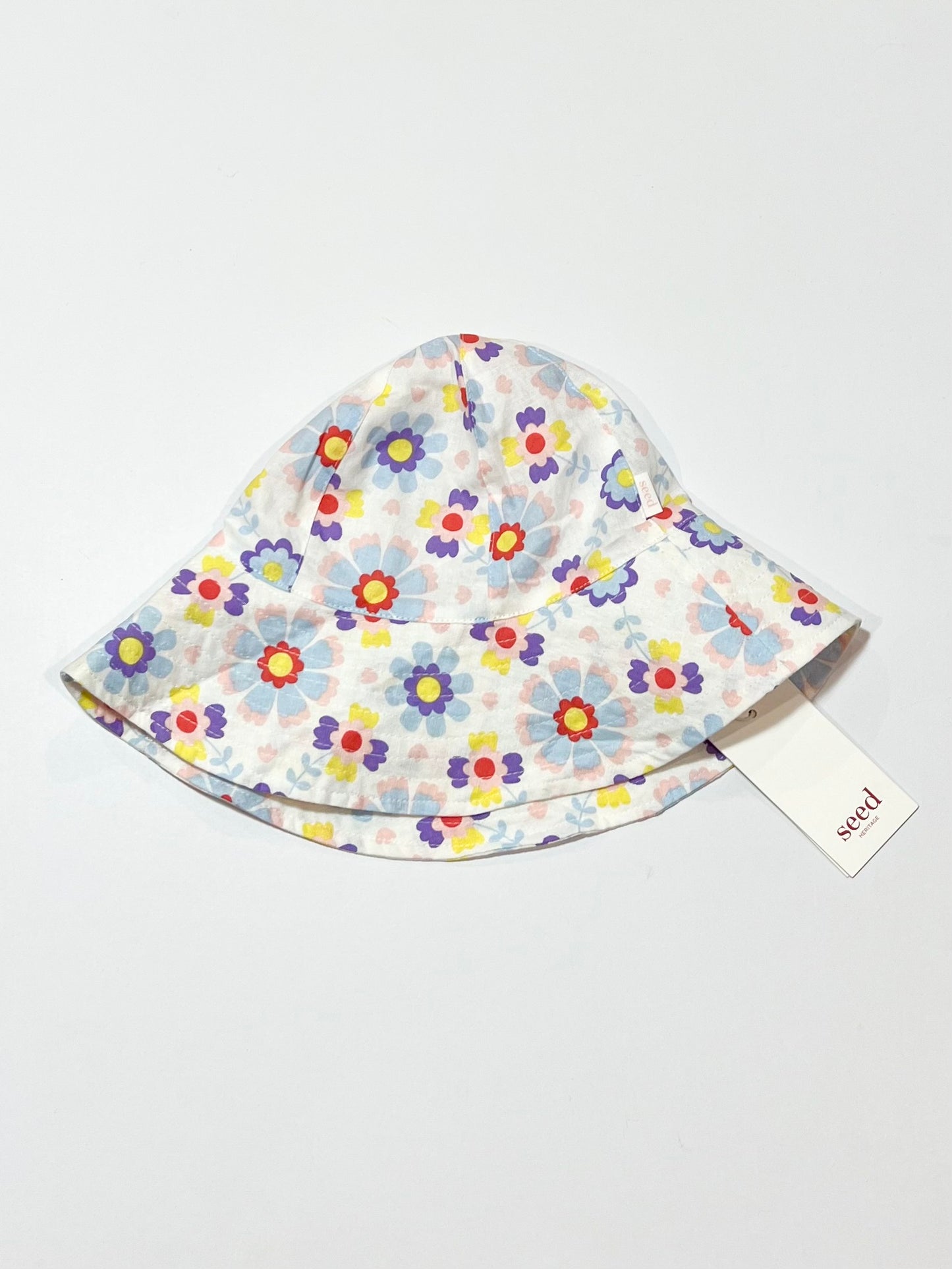 Floral sun hat brand new - Size S/M