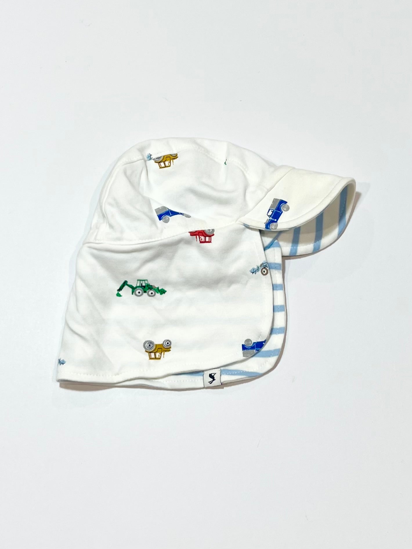 Jersey tractors sun hat - Size 6-12 months