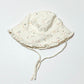 Floral sun hat - Size 0-8 months