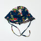 Floral sun hat - Size 0-8 months