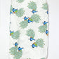 Fitted peacocks cot sheet